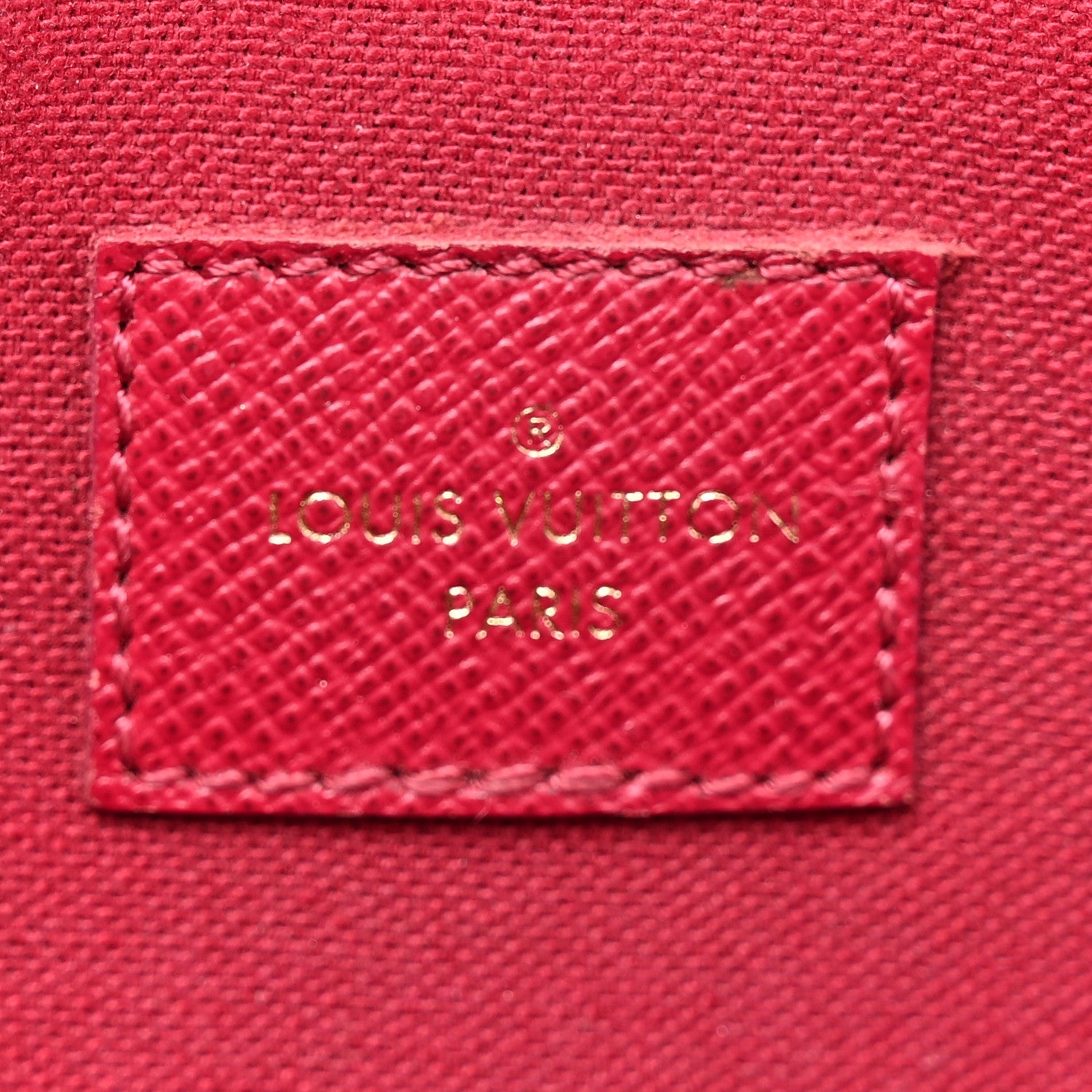 Louis Vuitton Monogram Pochette Felicie Chain Wallet Fuchsia