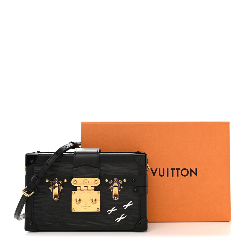 Louis Vuitton Epi Petite Malle Black