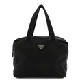 Prada Tessuto Nylon Shoulder Bag  Black
