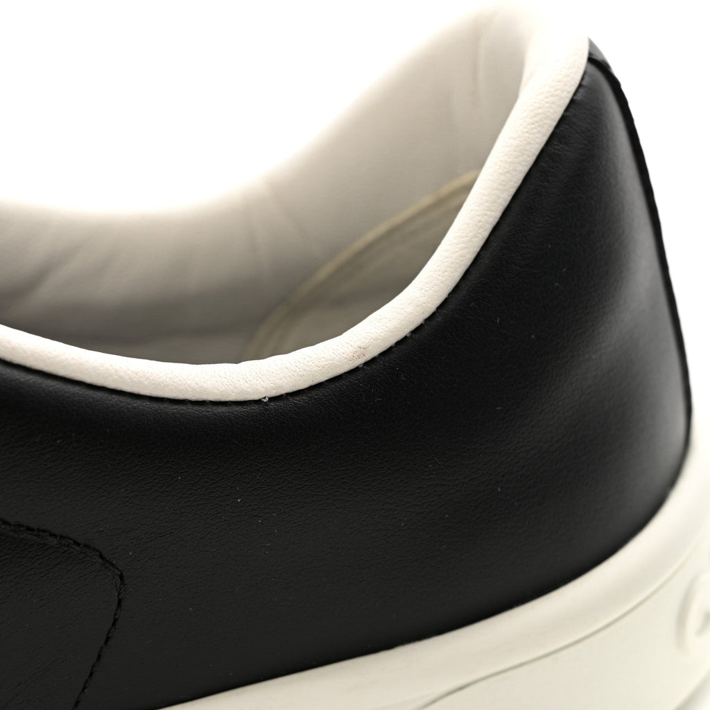 Calfskin CC Uniform Womens Sneakers 40 Black