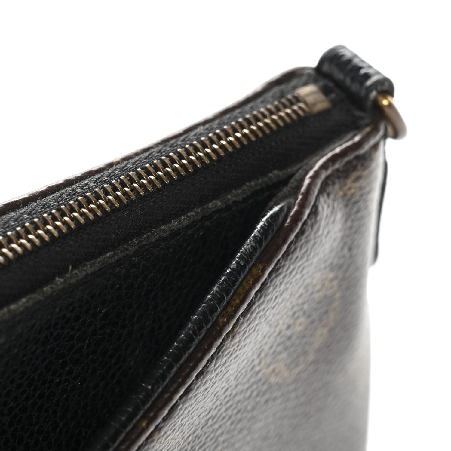 Louis Vuitton Monogram Pallas Clutch Black