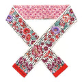 Louis Vuitton Silk Louis In The Garden Bandeau Fuchsia