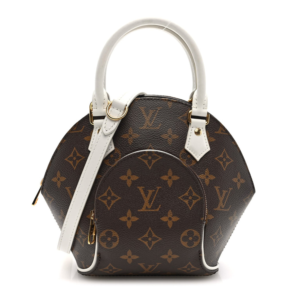 Louis Vuitton Monogram LV Match Ellipse BB White