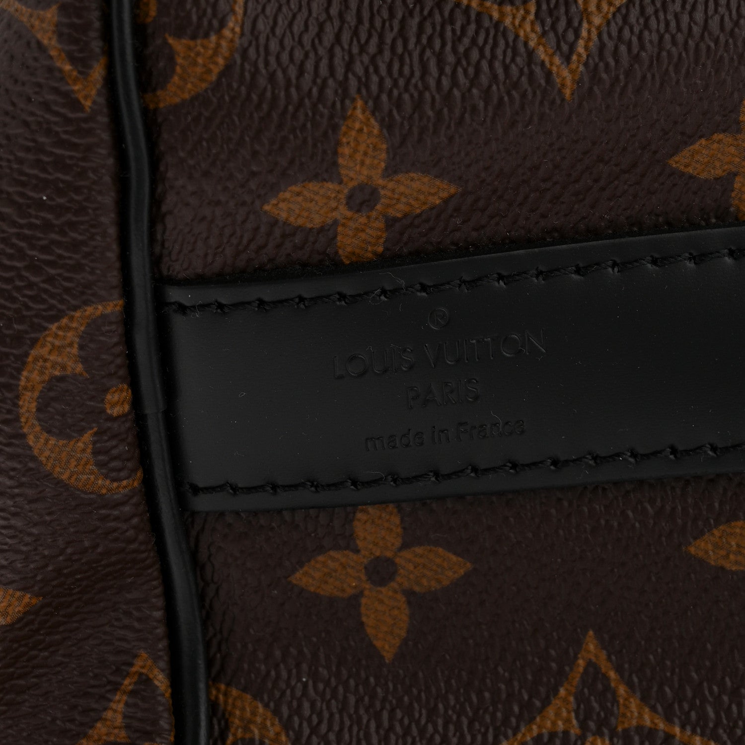Louis Vuitton Monogram Macassar Keepall Bandouliere 55