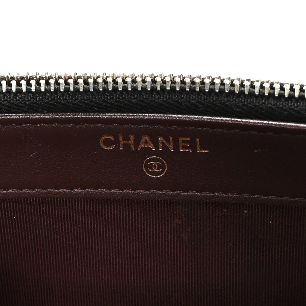 Chanel Caviar Quilted Small Clutch With Chain Black
