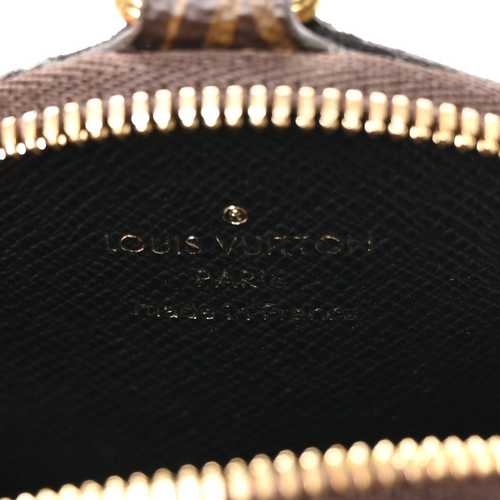 Louis Vuitton Monogram Multi Pochette Accessories Bandouliere Shoulder Strap Black