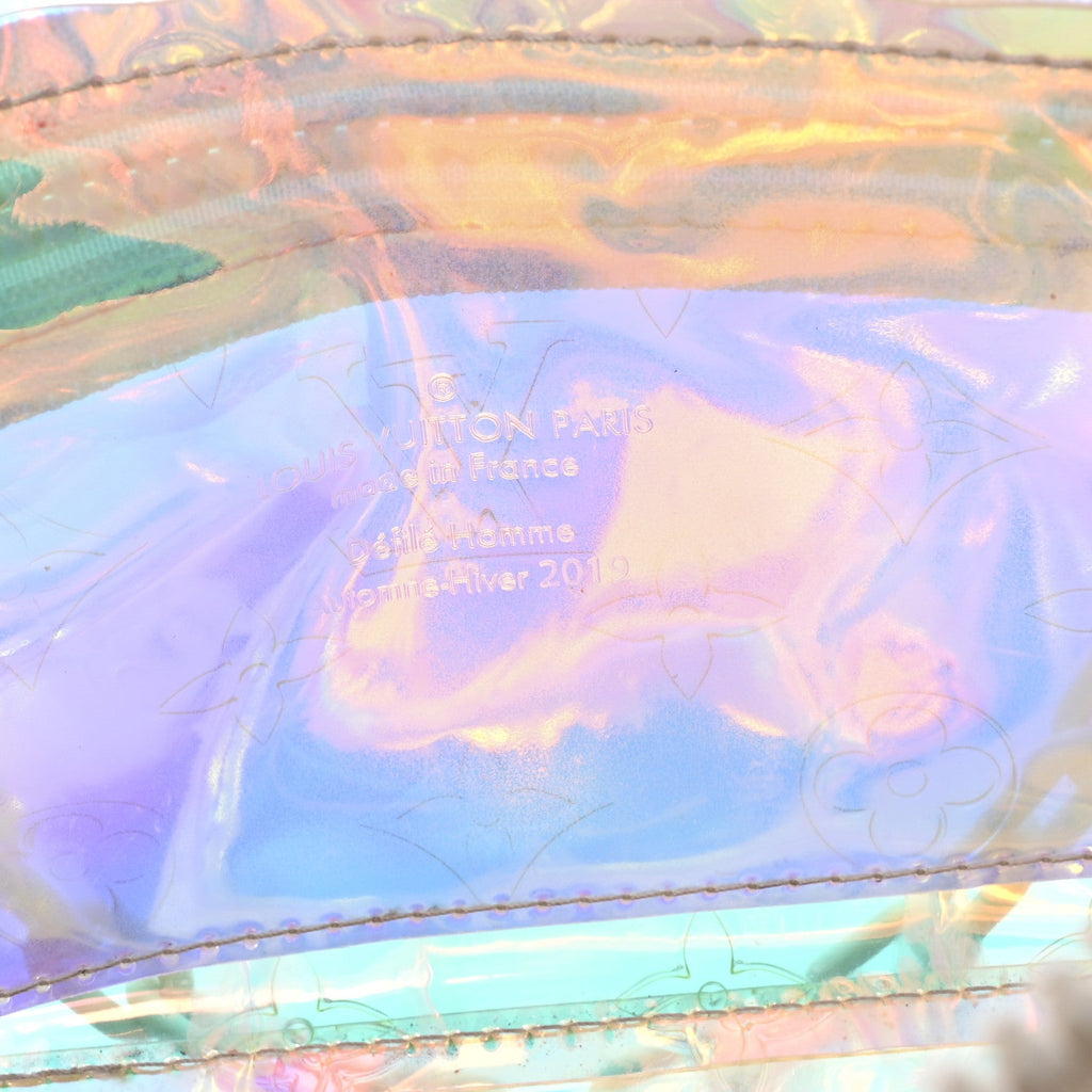 Louis Vuitton PVC Monogram Pochette Volga Iridescent Prism