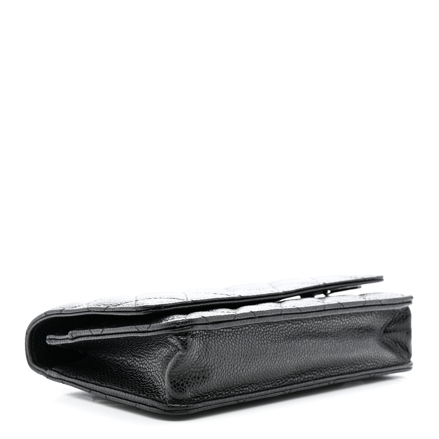 Chanel Caviar Quilted Wallet on Chain WOC Black