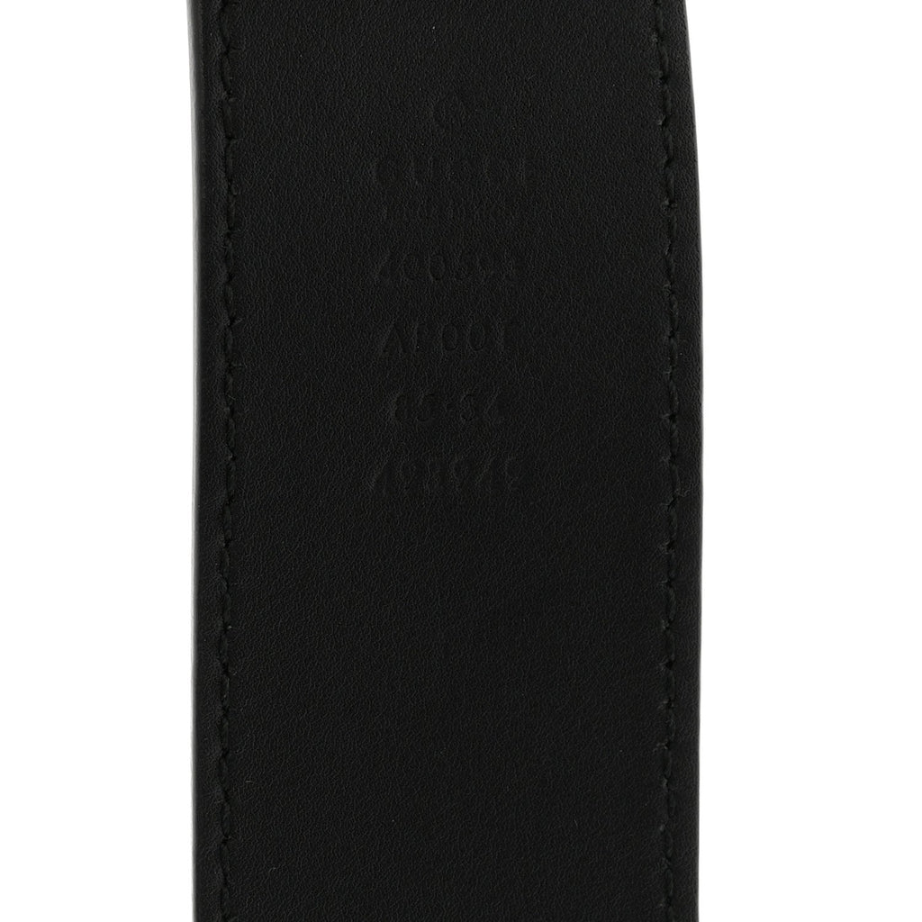 Gucci Calfskin Double G 40mm Belt 85 34 Black