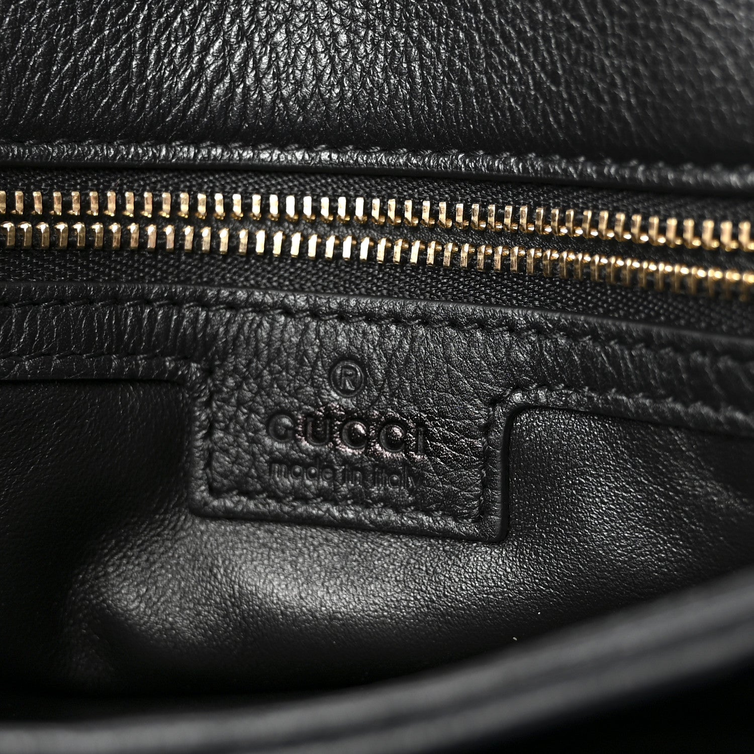Gucci Roxy Calfskin Web Medium Studded Blondie Shoulder Flap Bag Black