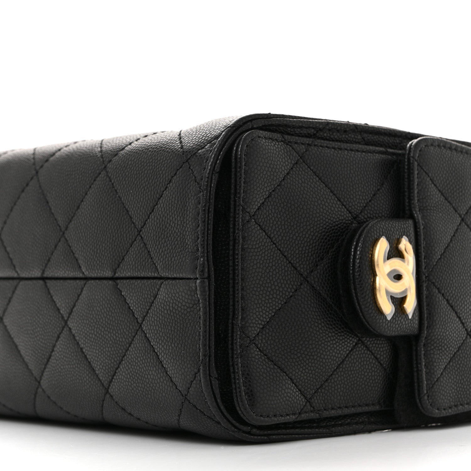 Chanel Caviar Quilted Mini Chanel 25 Handbag Black