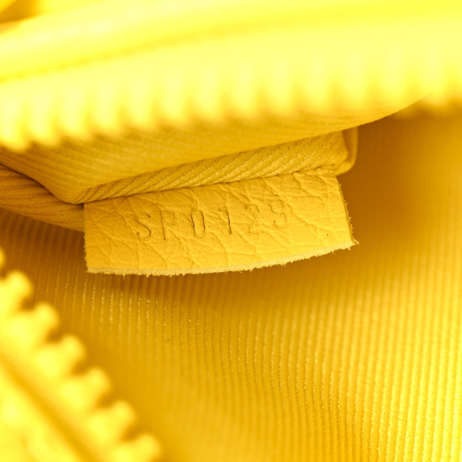 Louis Vuitton Taurillon Monogram Pochette Volga Yellow