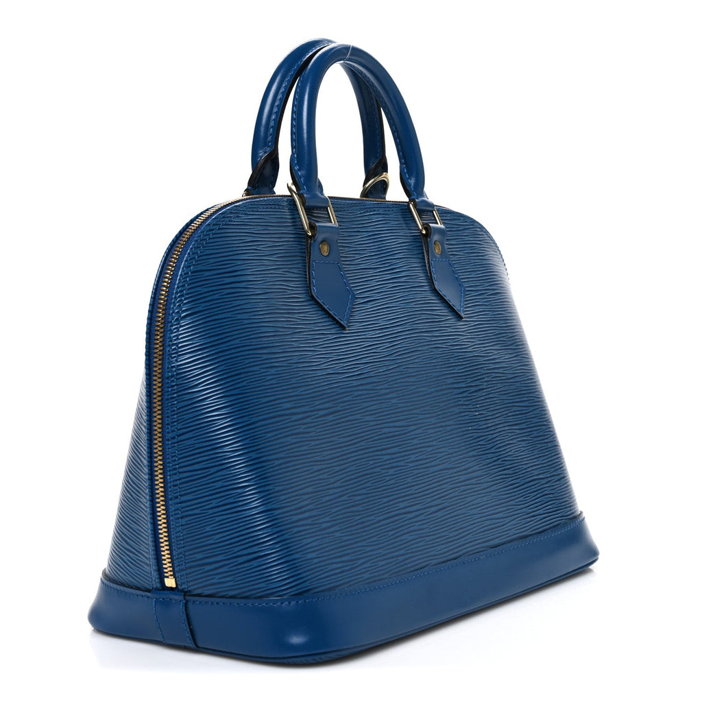 Louis Vuitton Epi Alma PM Cyan