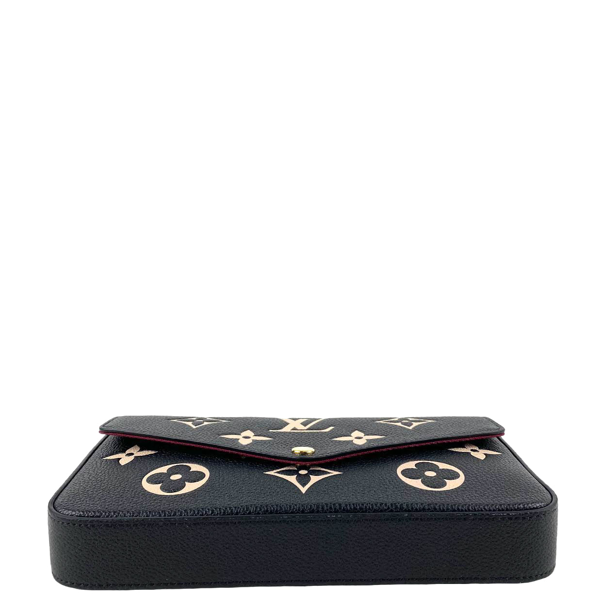 LOUIS VUITTON Bi Color Felecie Pochette w/Inserts