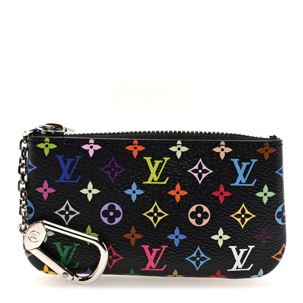Louis Vuitton LV X TM Monogram Multicolor Key Pouch Black