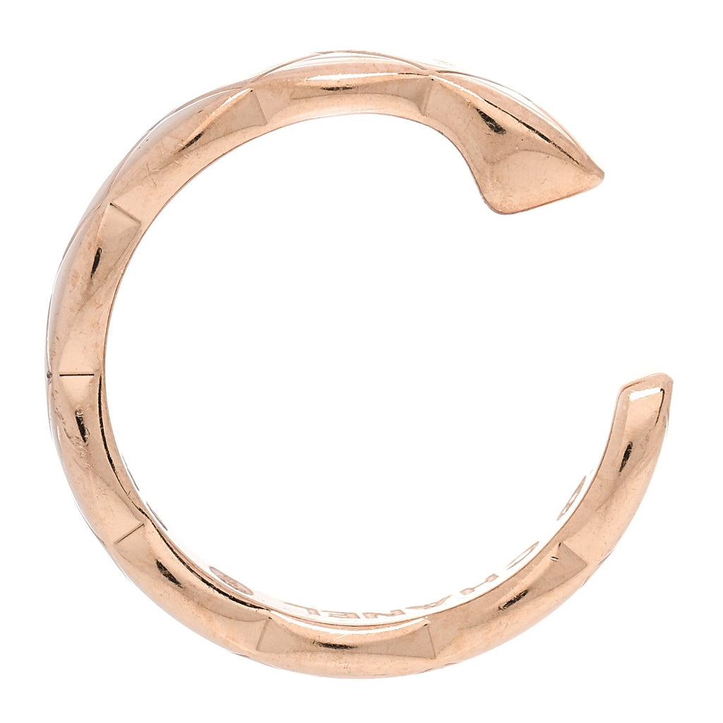 18K Beige Gold Coco Crush Single Ear Cuff Earring