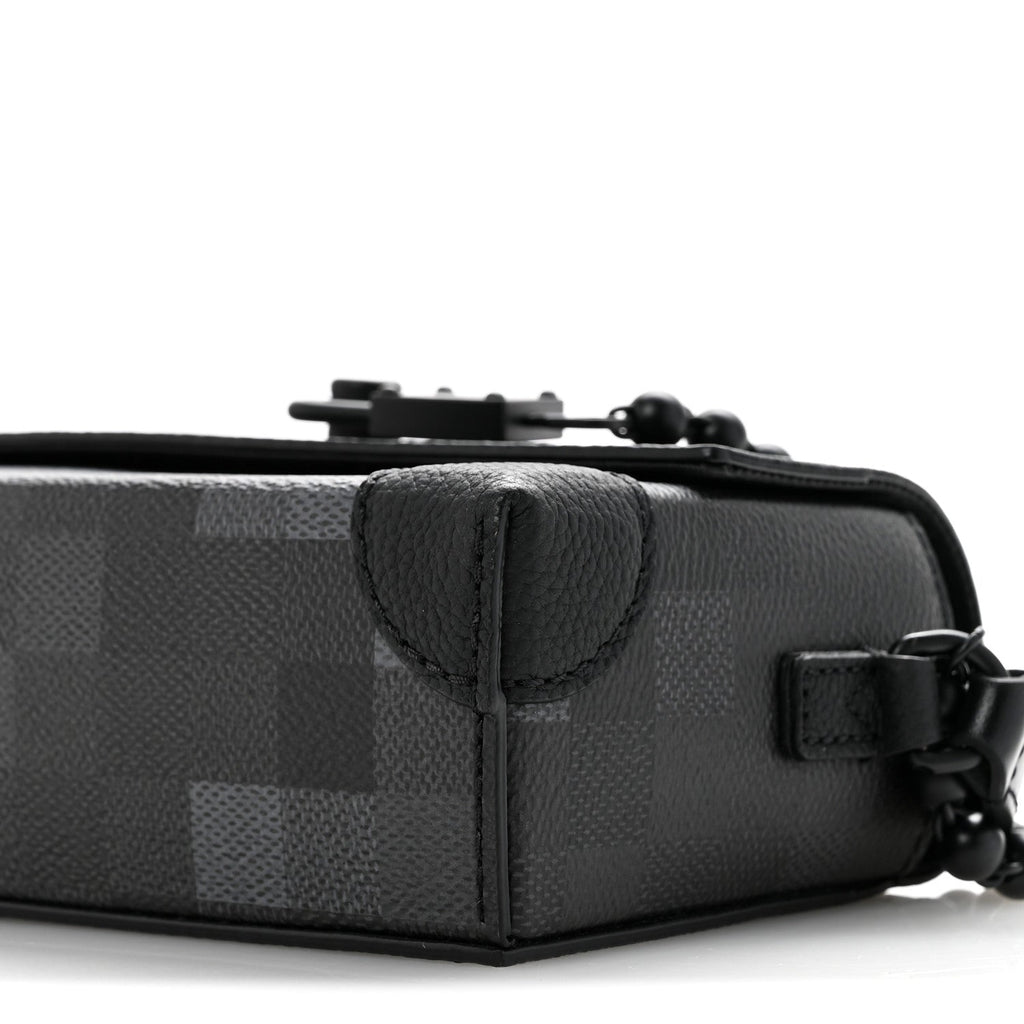 Louis Vuitton Damoflage Steamer Wearable Wallet Black