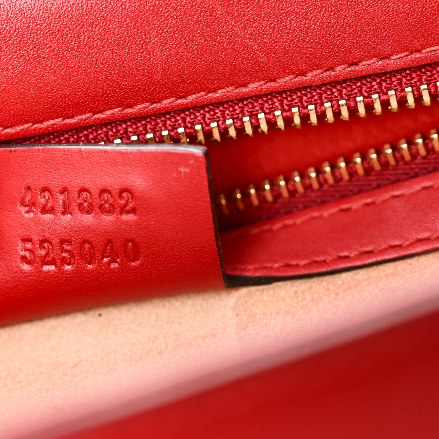 Gucci Calfskin Small Sylvie Shoulder Bag Hibiscus Red