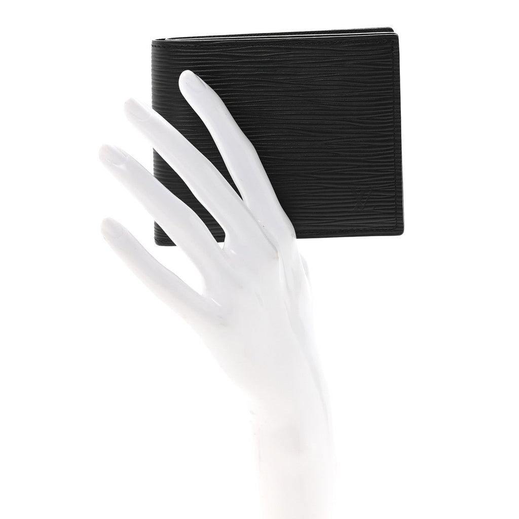 Louis Vuitton Epi Marco Wallet Black