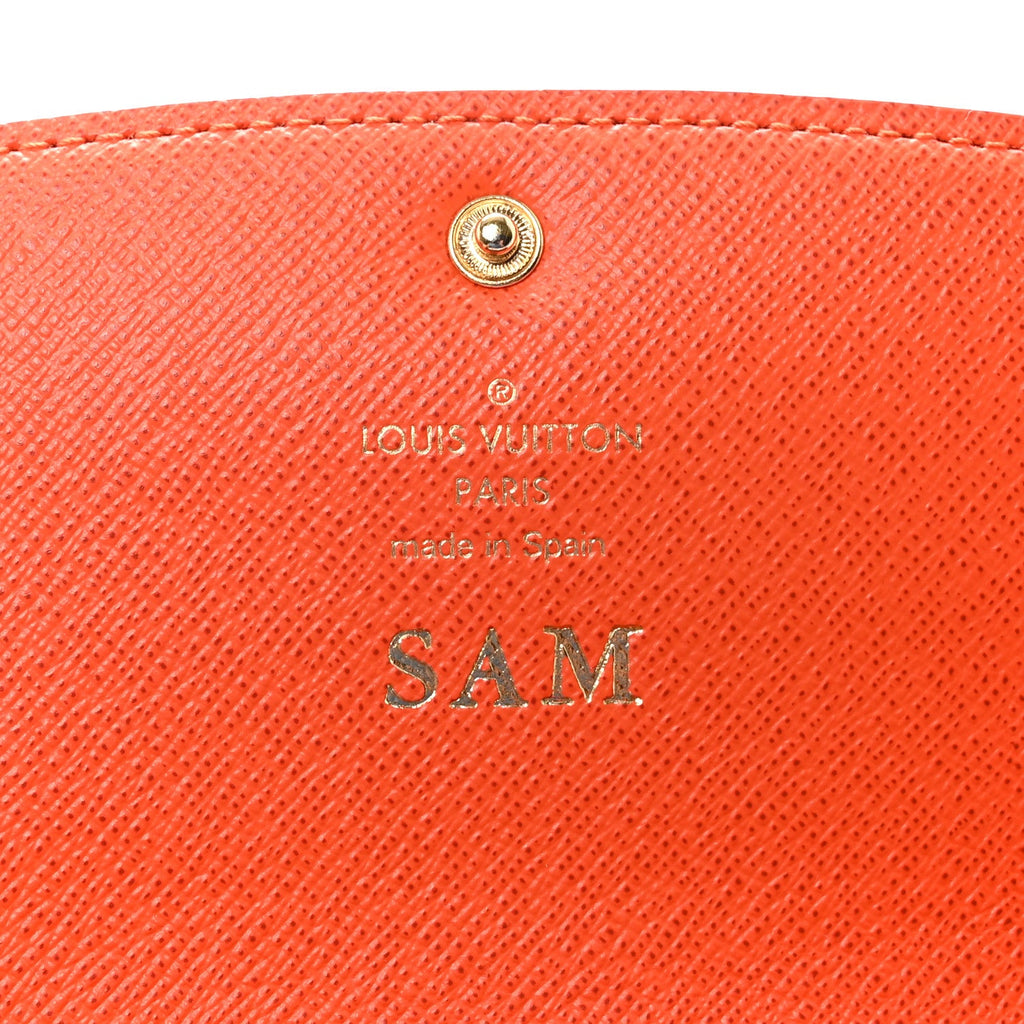 Louis Vuitton Monogram Emilie Wallet Piment