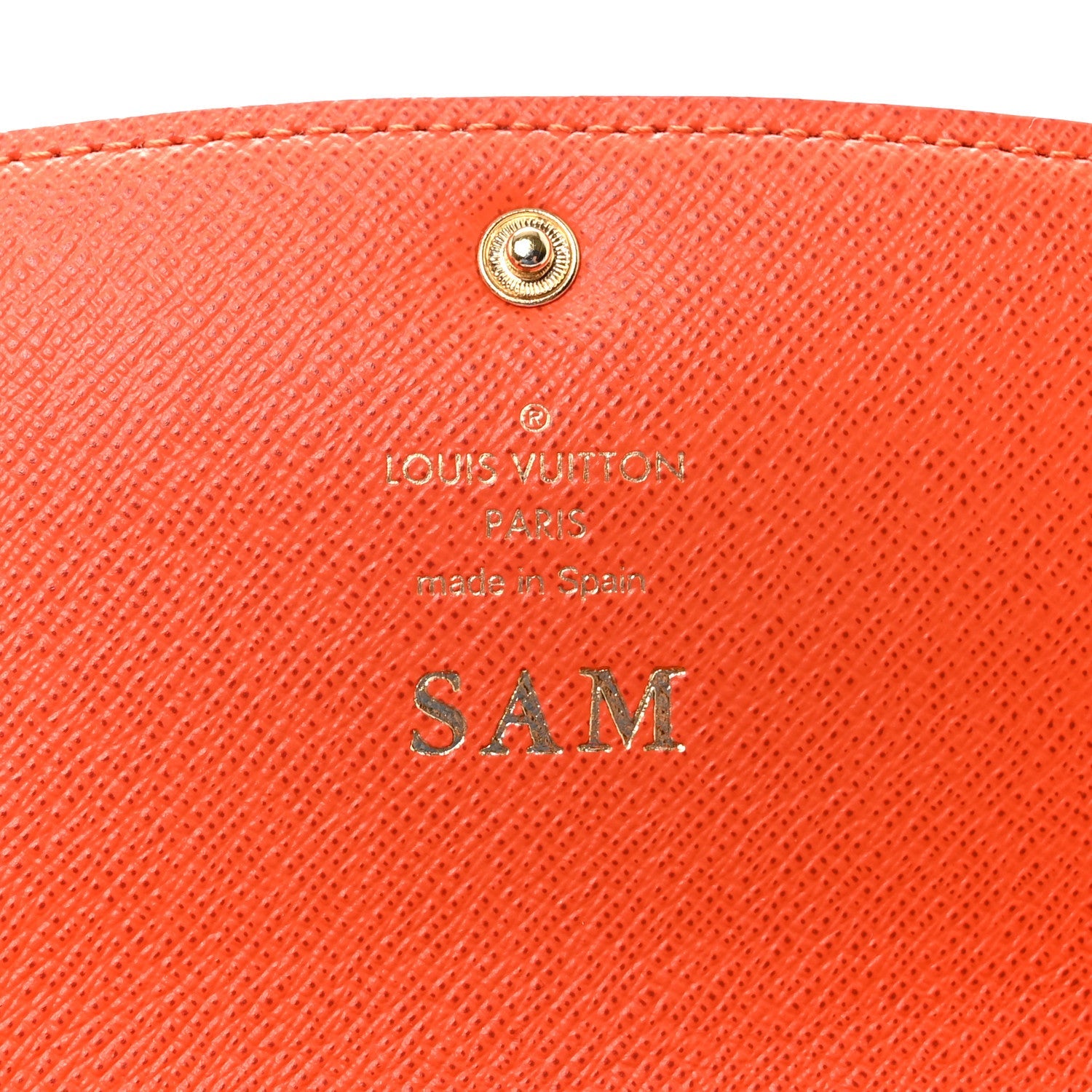 Louis Vuitton Monogram Emilie Wallet Piment