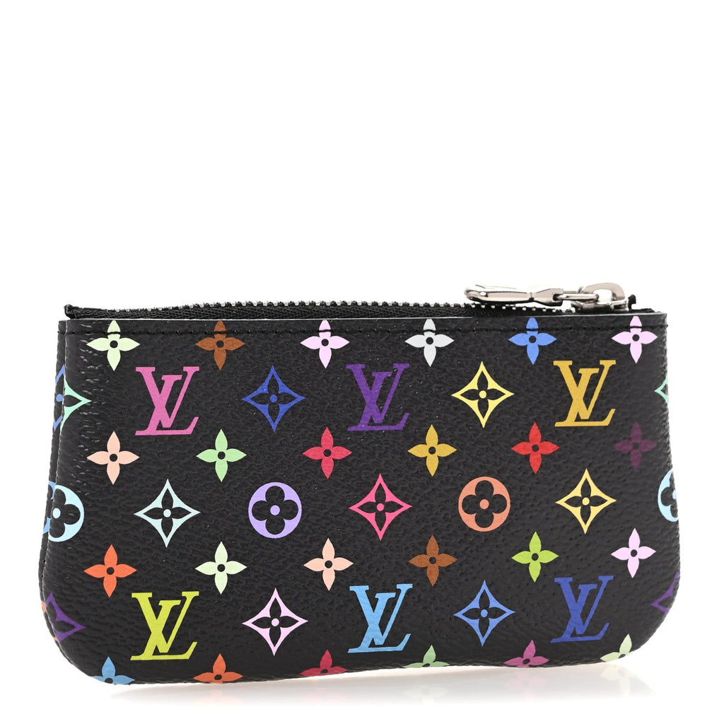Louis Vuitton LV X TM Monogram Multicolor Key Pouch Black