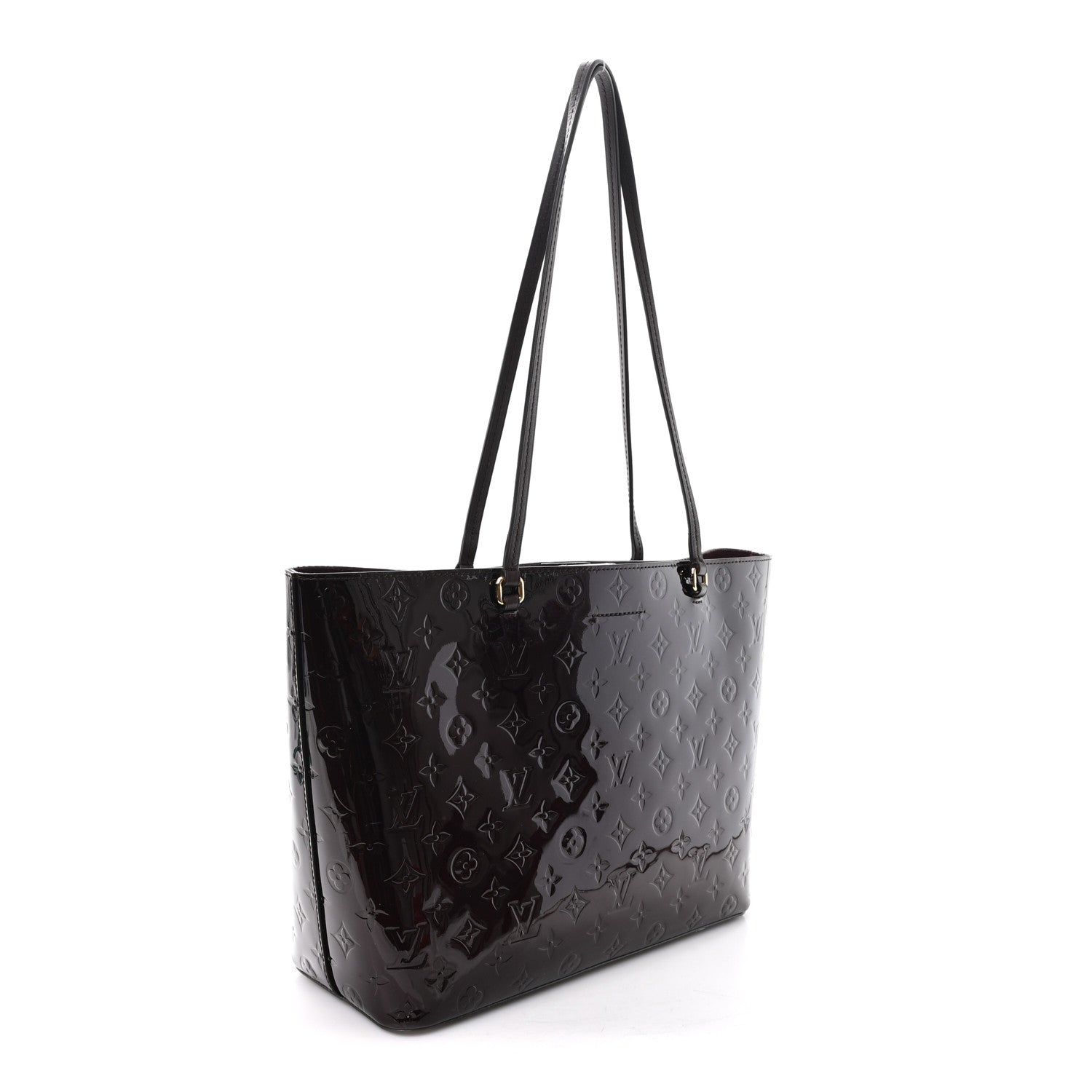 Louis Vuitton Vernis Long Beach MM Amarante