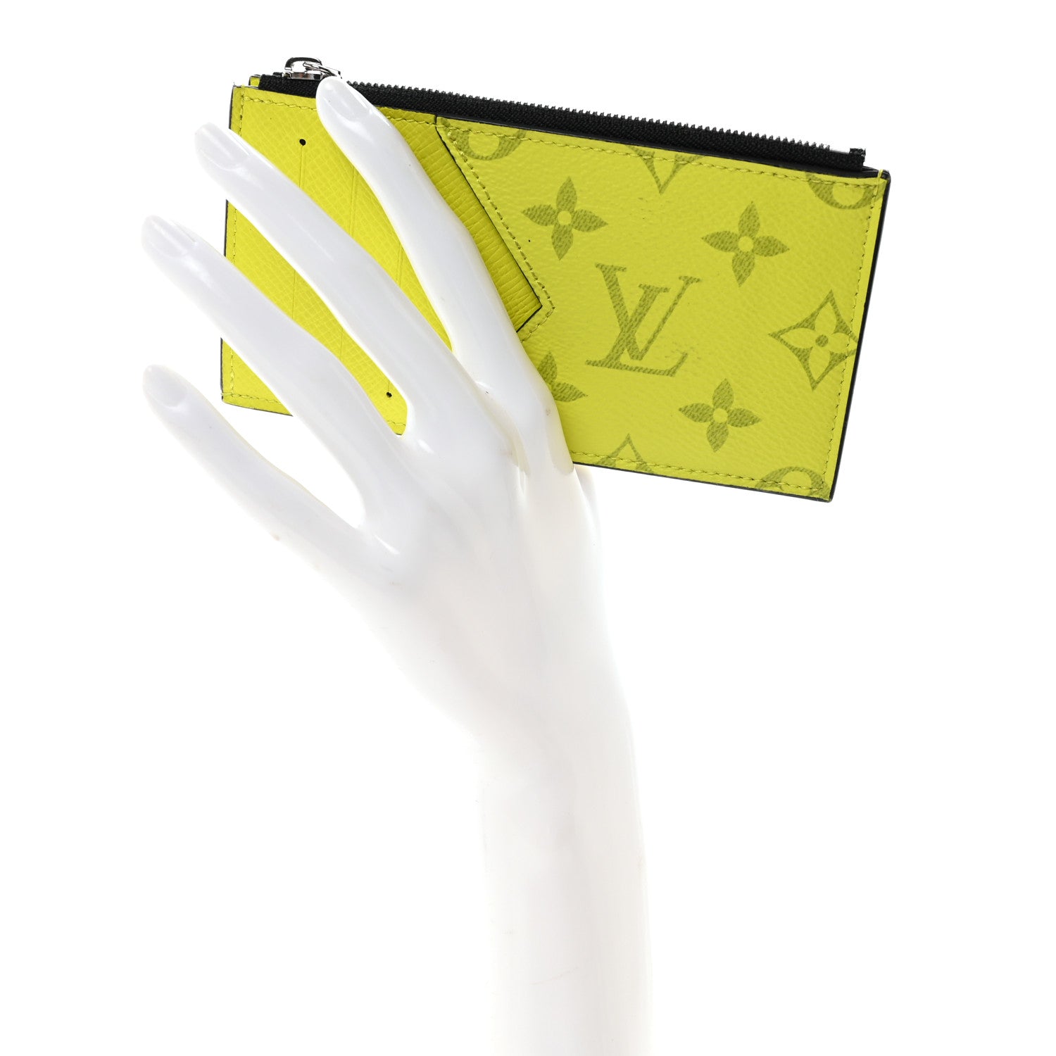 Louis Vuitton Taigarama Coin Card Holder Yellow