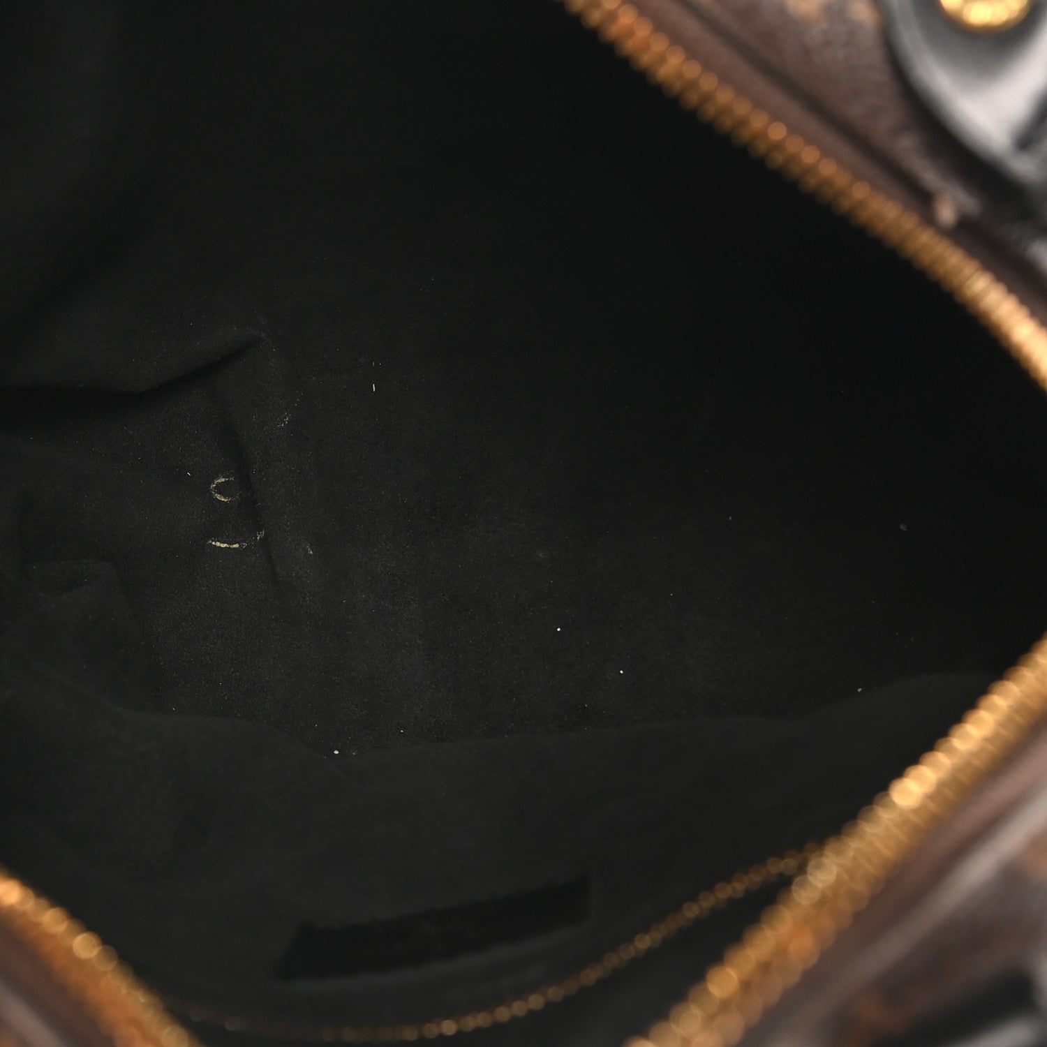 Louis Vuitton Monogram Petite Malle Souple Black