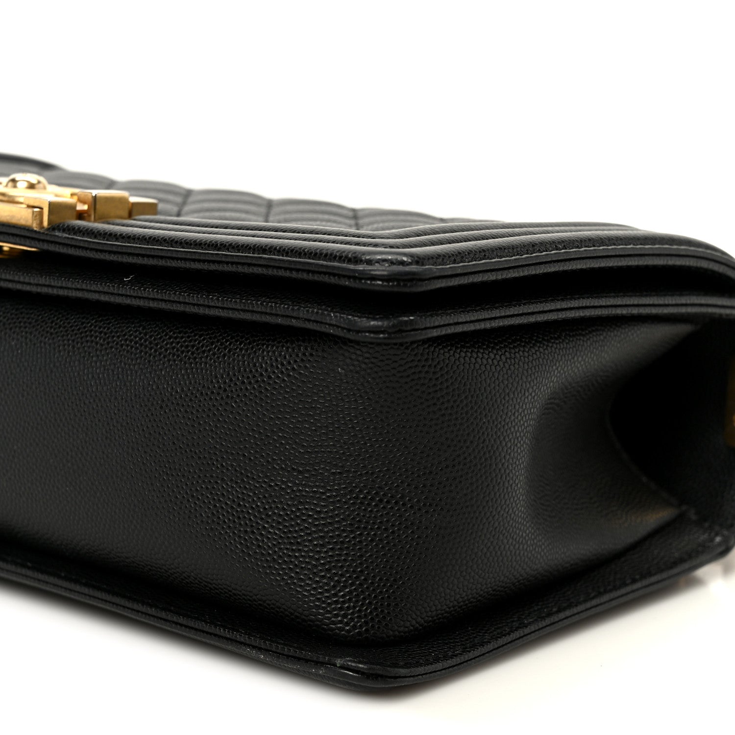 Chanel Caviar Quilted Medium Boy Flap Black