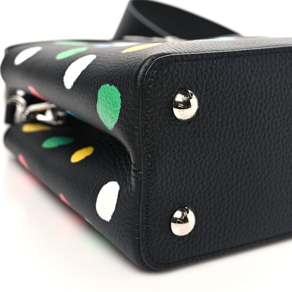 Louis Vuitton LV X YK Taurillon Capucines MM Black