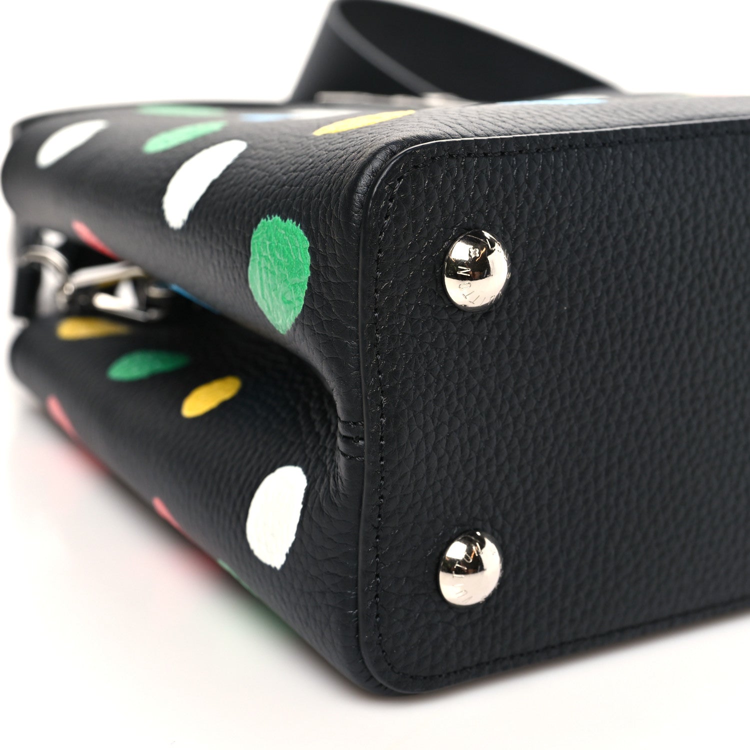 Louis Vuitton LV X YK Taurillon Capucines MM Black