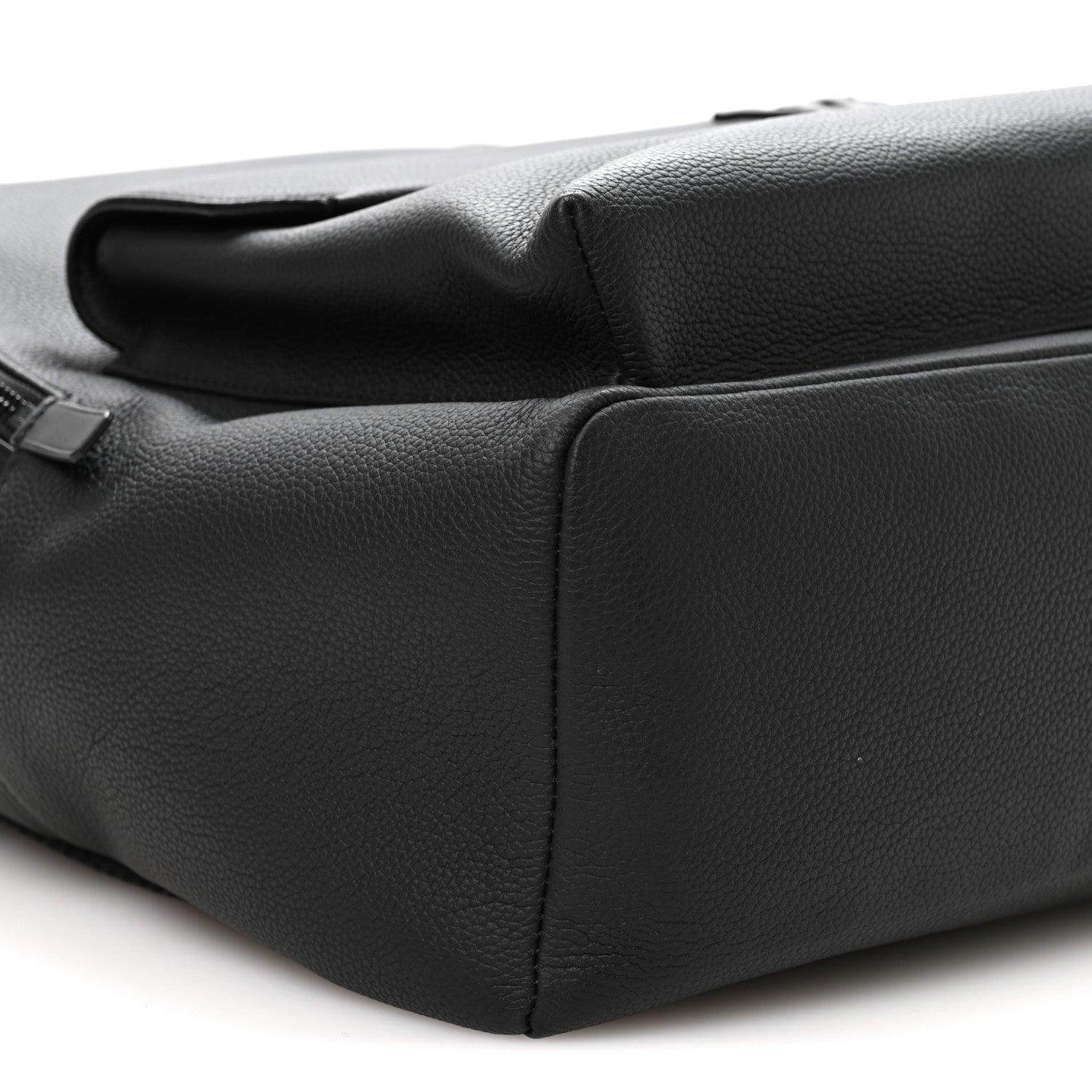 Louis Vuitton Grained Calfskin Aerogram Takeoff Backpack Black