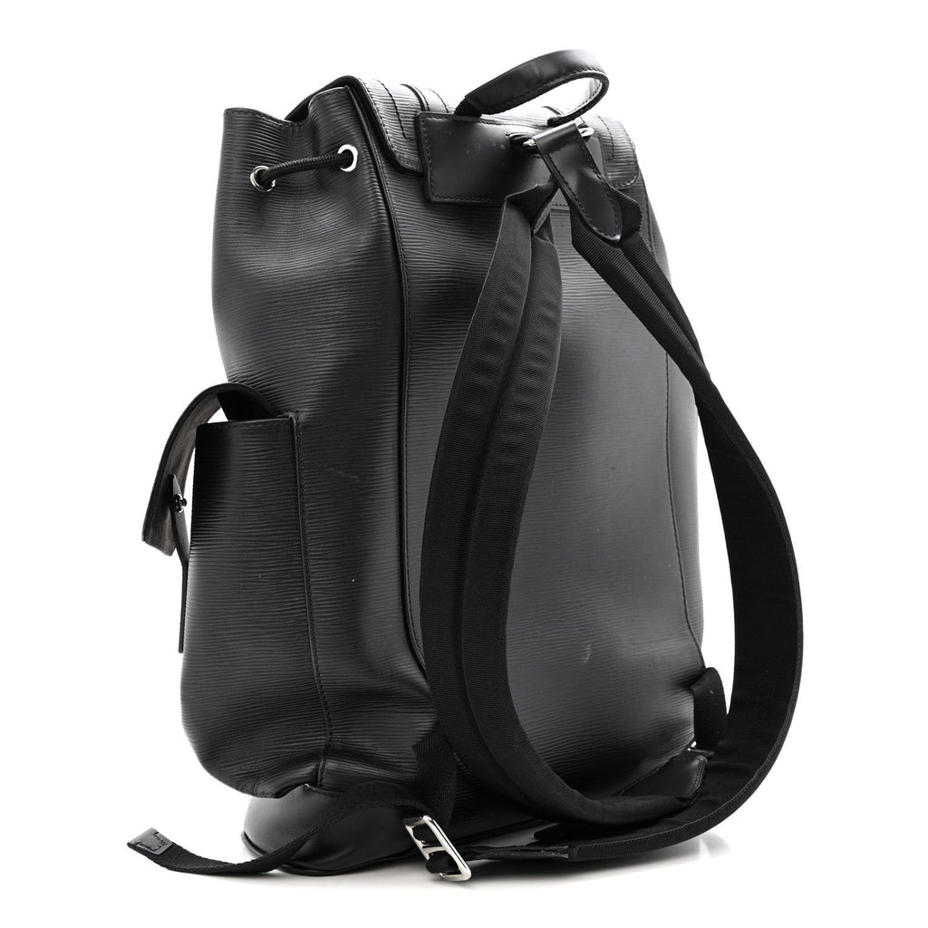 Louis Vuitton Epi Christopher Backpack PM Black