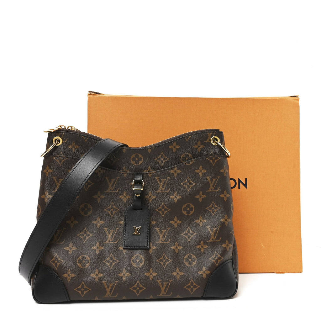 Louis Vuitton Monogram Odeon MM Black