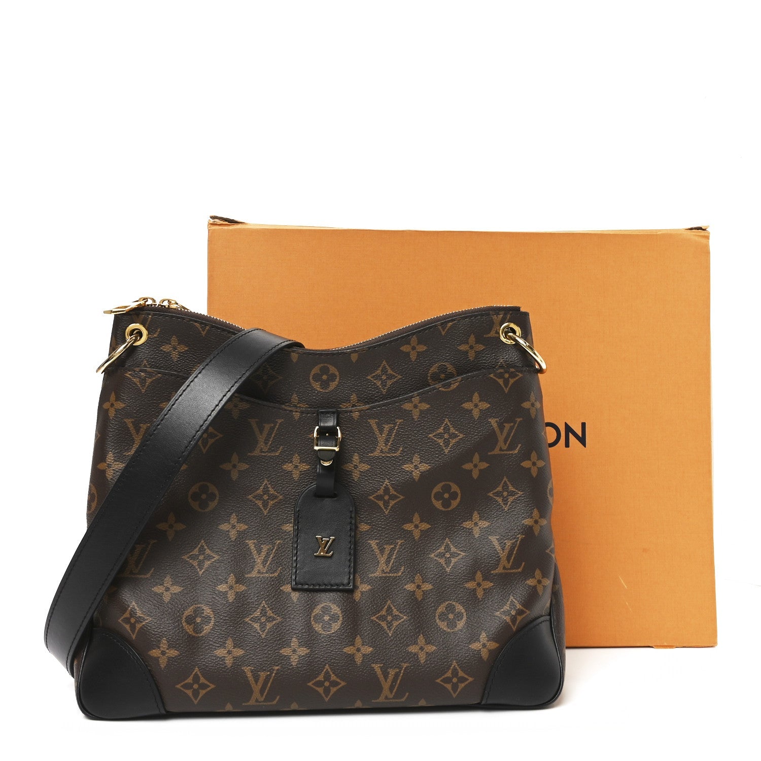 Louis Vuitton Monogram Odeon MM Black