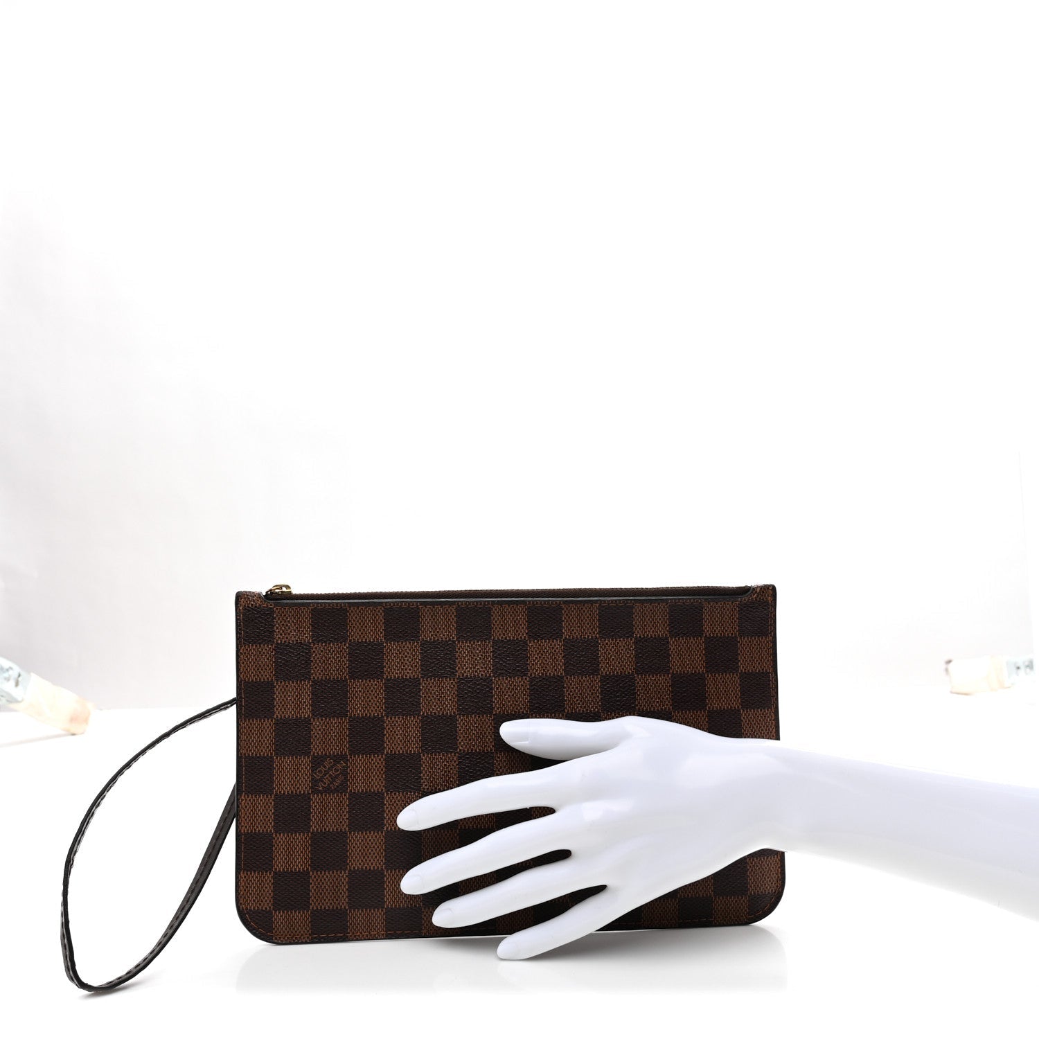 Louis Vuitton Damier Ebene Neverfull MM GM Pochette