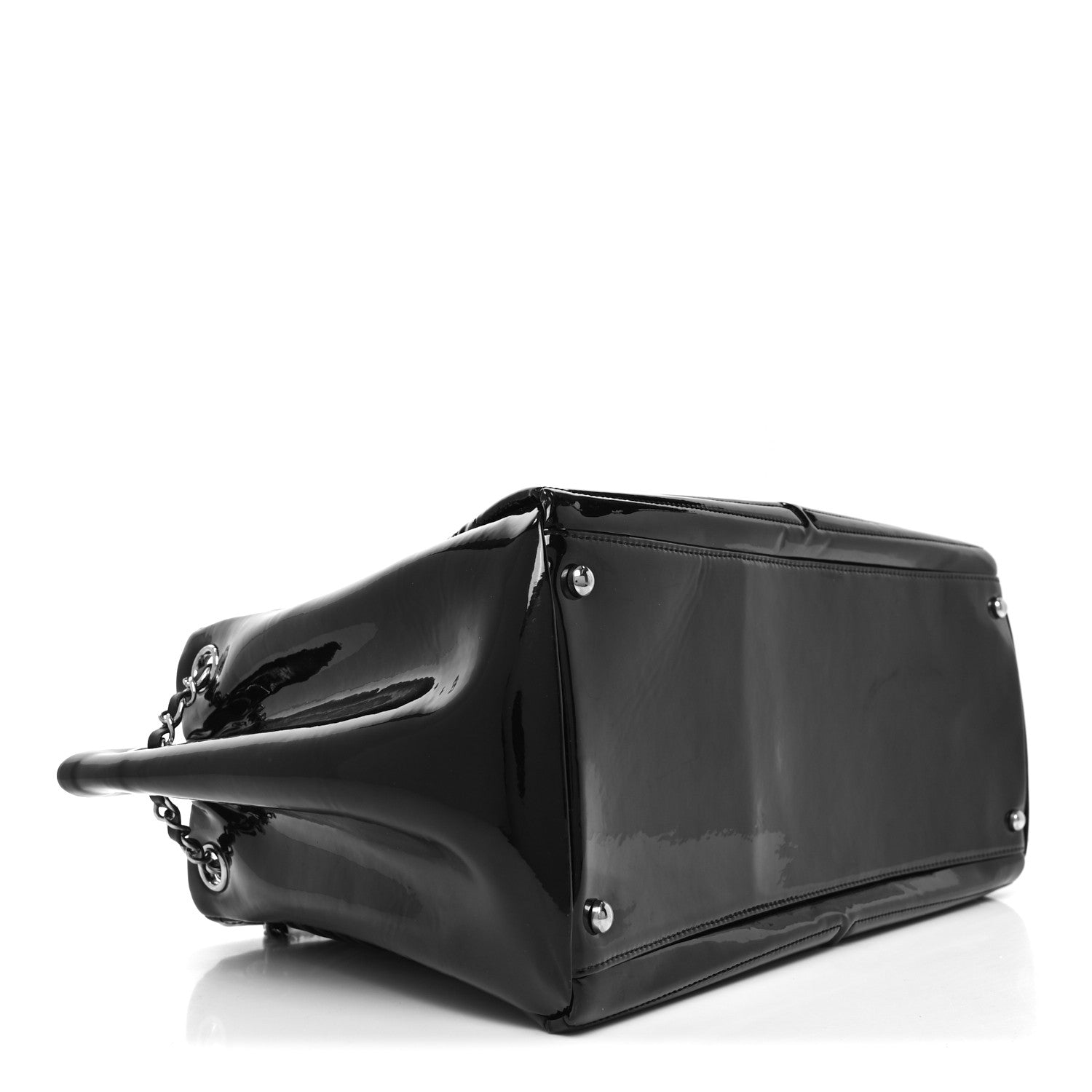 Chanel Vinyl Coco Ming Tote Black