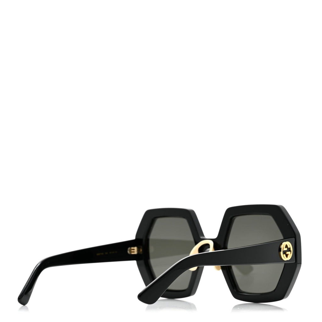 Gucci Acetate Square Sunglasses GG0772S Black