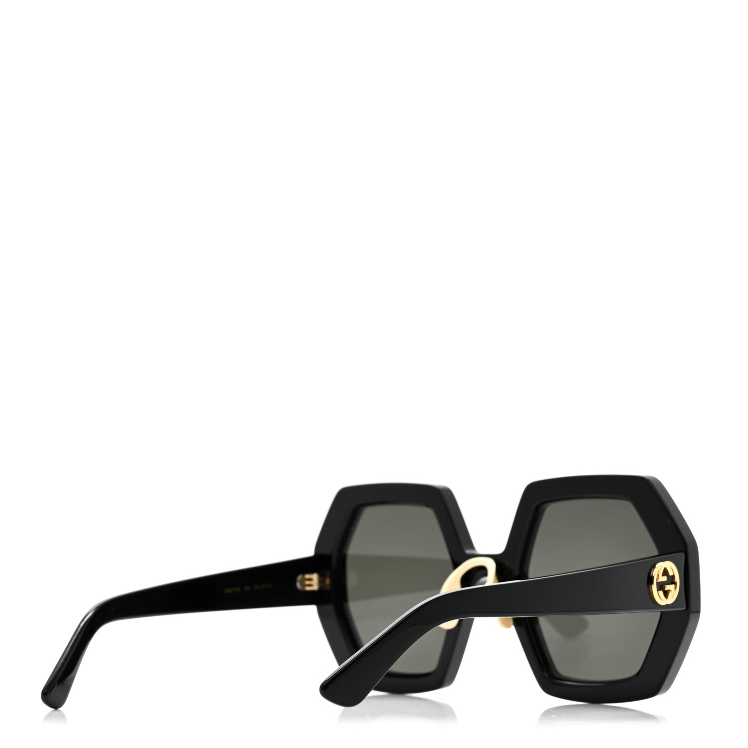 Gucci Acetate Square Sunglasses GG0772S Black