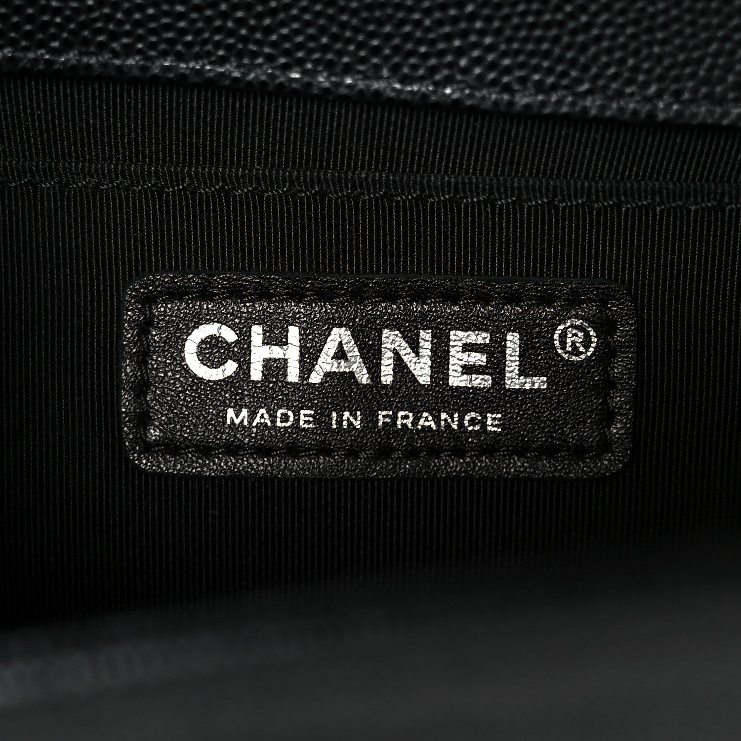 Chanel Caviar Quilted Medium Boy Flap Black