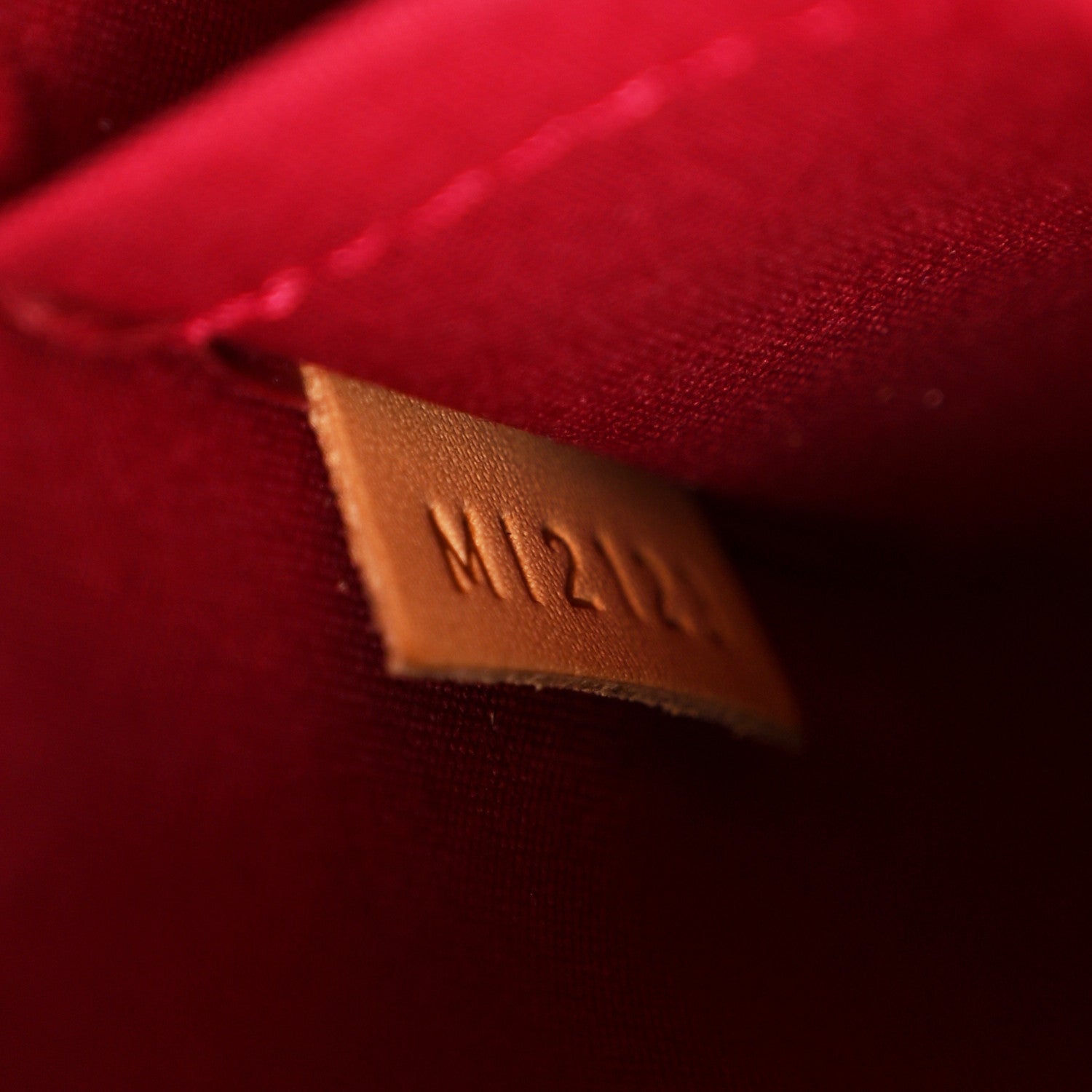 Louis Vuitton Vernis Alma BB Cherry