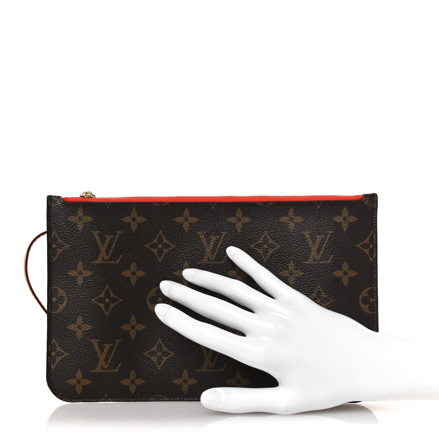 Louis Vuitton Monogram Neverfull MM GM Pochette Piment