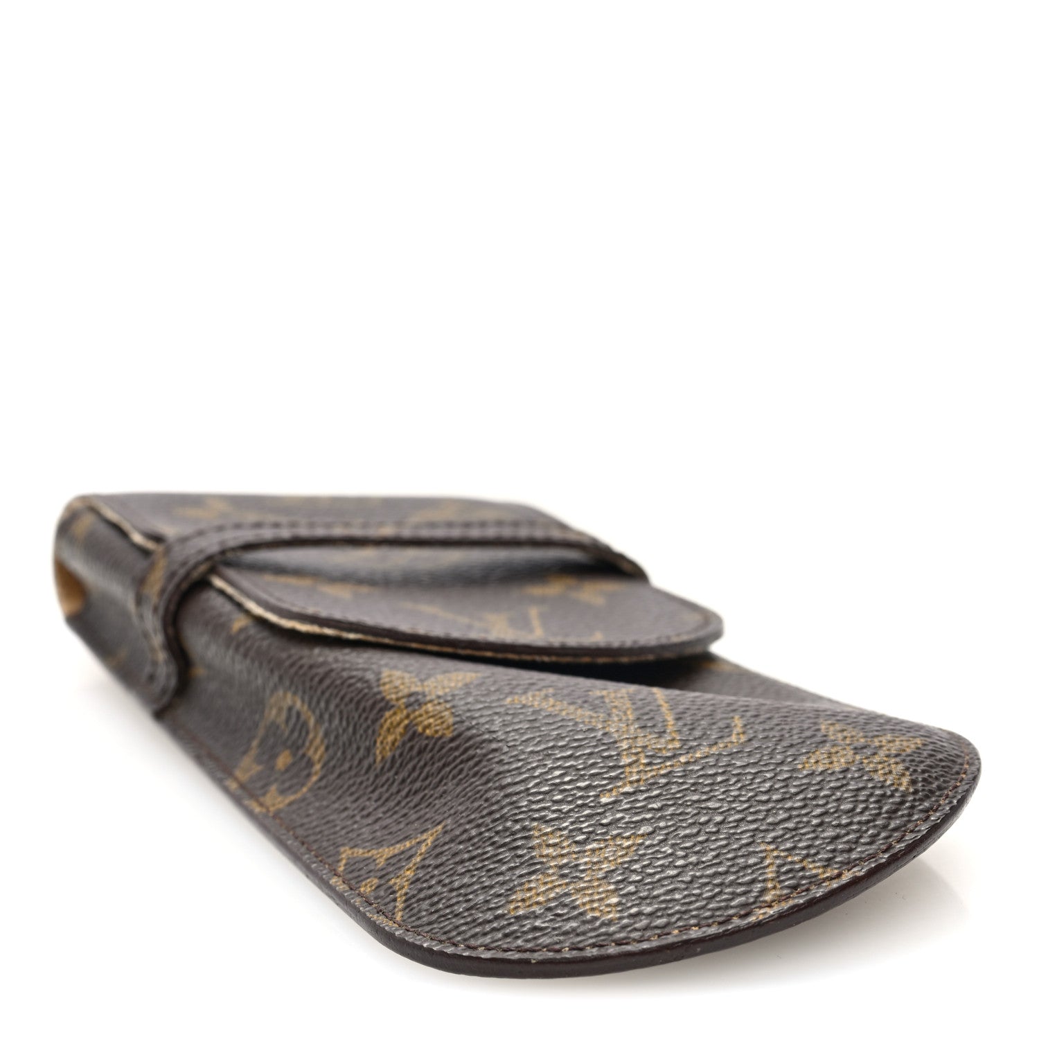 Louis Vuitton Monogram Glasses Sunglasses Case w Flap