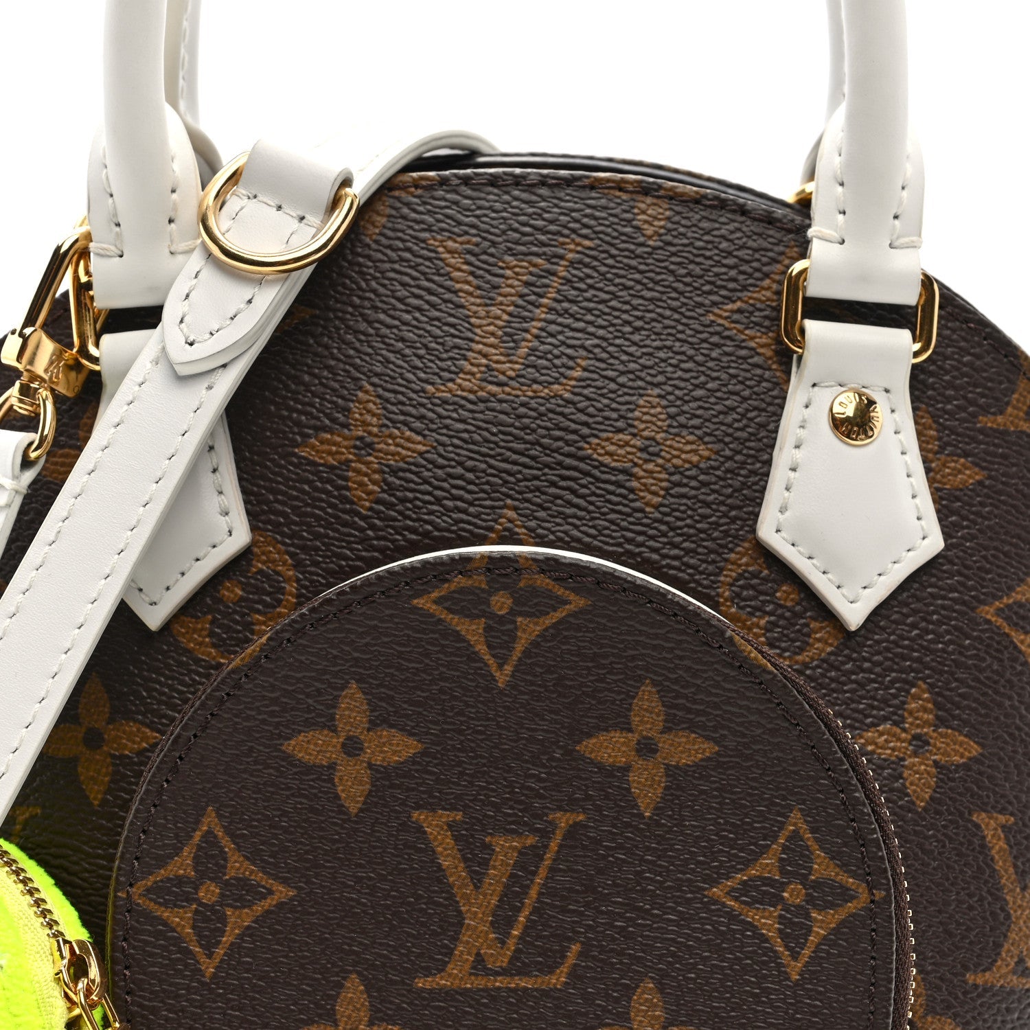 Louis Vuitton Monogram LV Match Ellipse BB White