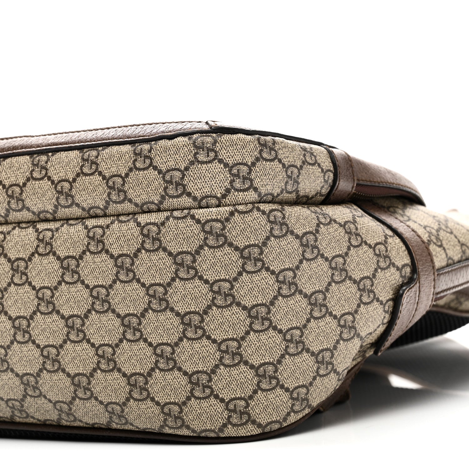 Gucci GG Supreme Monogram Medium Ophidia Day Backpack Brown