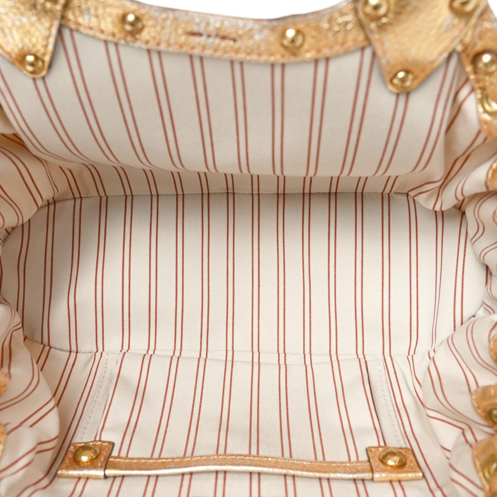 Louis Vuitton Antigua Theda GM Ecru Gold
