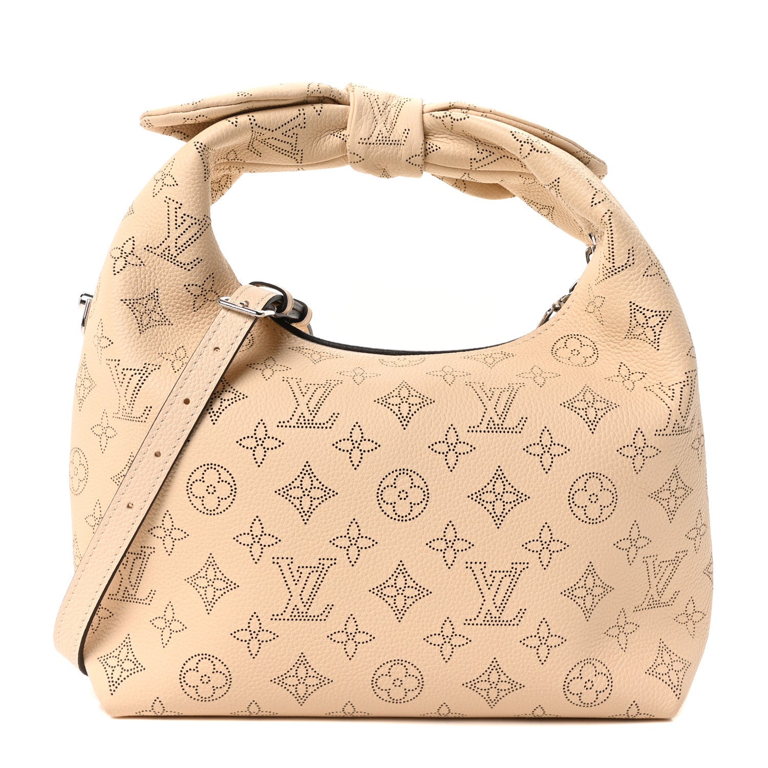 Louis Vuitton Mahina Why Knot PM Creme