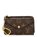 Louis Vuitton Monogram Recto Verso Card Holder Black