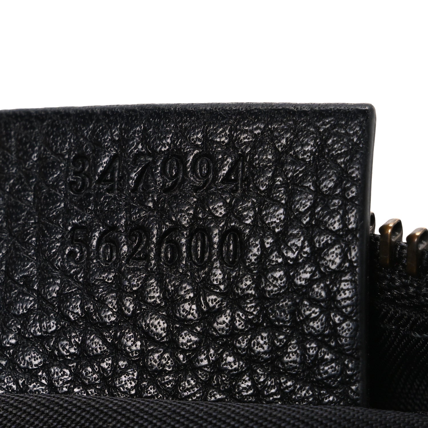 Gucci Pebbled Calfskin Mini Soho Disco Bag Black